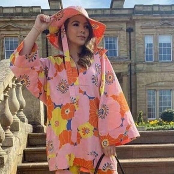 Zara Cover Up Oversize Beach Dress Tunic Size M • NEW WITH TAGS • - Picture 7 of 14